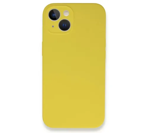 Apple iPhone 13 Mini Kılıf Lansman Legant Silikon - Sarı