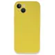 Apple iPhone 13 Mini Kılıf Lansman Legant Silikon - Sarı