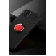 Huawei Y5P Kılıf Range Yüzüklü Silikon - Siyah-Kırmızı