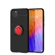 Huawei Y5P Kılıf Range Yüzüklü Silikon - Siyah-Kırmızı