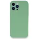 Apple iPhone 13 Pro Kılıf Lansman Legant Silikon - Yeşil