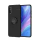 Huawei P Smart S Kılıf Range Yüzüklü Silikon - Siyah