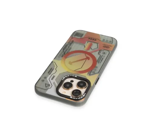 Apple iPhone 13 Pro Max Kılıf Venüs Magneticsafe Desenli Kapak - Venüs - 6