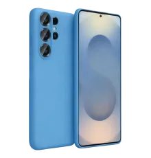 Samsung Galaxy S26 Ultra Nano içi Kadife Silikon - Mavi