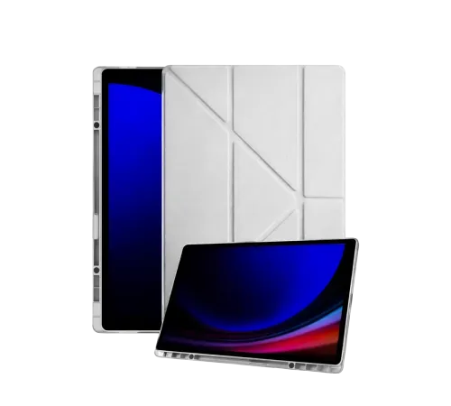 Samsung Galaxy X730 Tab S11 Kalemlikli Mars Tablet Kılıfı - Gri