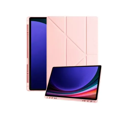 Samsung Galaxy X730 Tab S11 Kalemlikli Mars Tablet Kılıfı - Rose Gold