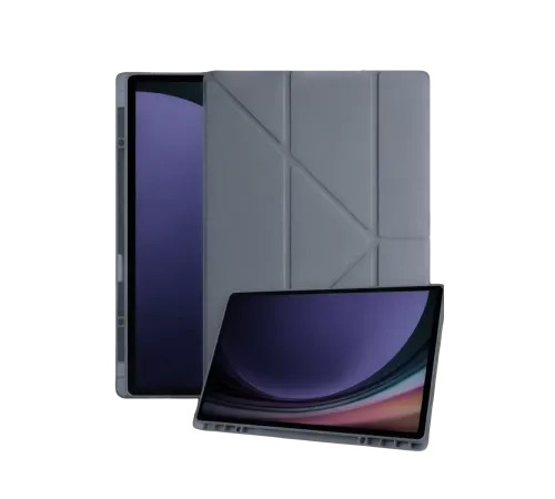 Samsung Galaxy X730 Tab S11 Kalemlikli Mars Tablet Kılıfı - Koyu Gri