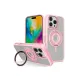 iPhone 16 Pro Banza Magsafe Standlı Kapak - Pembe