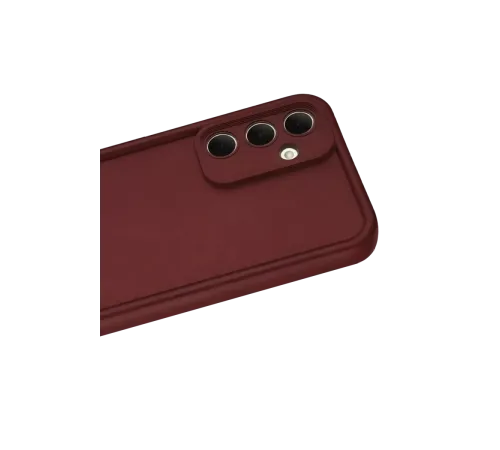Samsung Galaxy A56 Kılıf Viera Silikon - Bordo