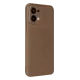 A6 Pro 4G Auto Focus Karbon Kapak - Kahverengi