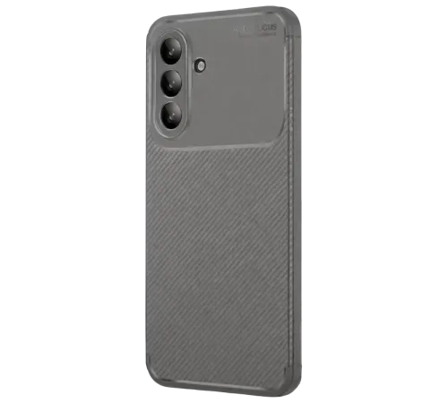 Samsung Galaxy A56 Kılıf Auto Focus Karbon Kapak - Gri