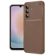 Samsung Galaxy A57 5G Auto Focus Karbon Kapak - Kahverengi