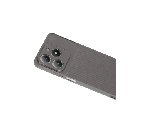 Realme C61 Kılıf Auto Focus Karbon Kapak - Gri
