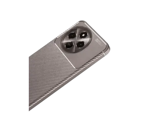 Tecno Spark 30 Pro Kılıf Auto Focus Karbon Kapak - Gri