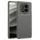 Xiaomi Redmi Note 14 Pro Plus Kılıf Auto Focus Karbon Kapak - Gri