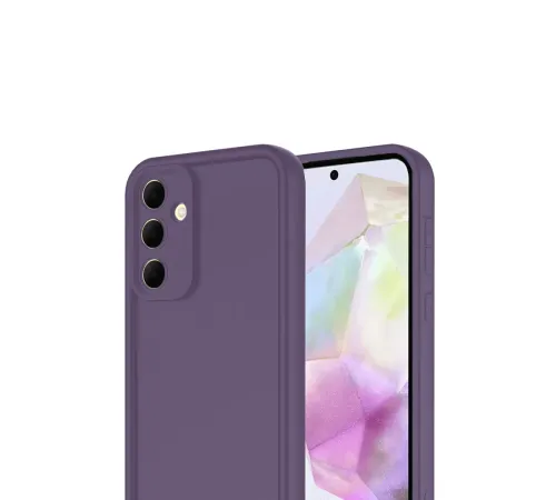 Samsung Galaxy A16 5G Kılıf Viera Silikon - Mürdüm