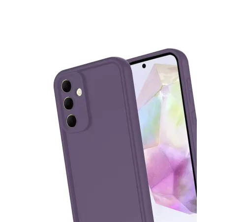 Samsung Galaxy A16 5G Kılıf Viera Silikon - Mürdüm
