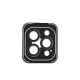 iPhone 16 Pro Max PVD Metal Kamera Lens - Siyah