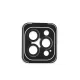 iPhone 16 Pro Max PVD Metal Kamera Lens - Siyah