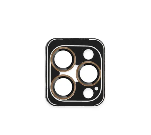 iPhone 16 Pro Max PVD Metal Kamera Lens - Gold