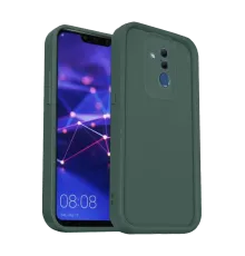 Huawei Mate 20 Lite Kılıf Viera Silikon - Koyu Yeşil