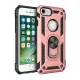 Apple iPhone 7 Kılıf Sofya Yüzüklü Silikon Kapak - Rose