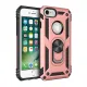 Apple iPhone 7 Kılıf Sofya Yüzüklü Silikon Kapak - Rose