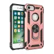 Apple iPhone 7 Kılıf Sofya Yüzüklü Silikon Kapak - Rose