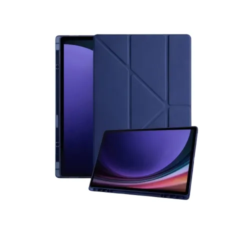 Samsung Galaxy Tab A11 Kalemlikli Mars Tablet Kılıfı - Lacivert