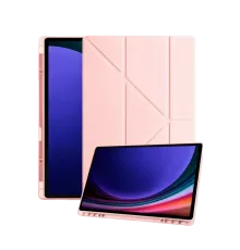 Samsung Galaxy Tab A11 Kalemlikli Mars Tablet Kılıfı - Rose Gold