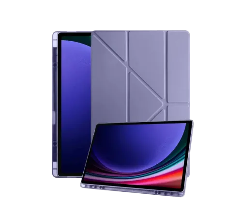 Samsung Galaxy Tab A11 Kalemlikli Mars Tablet Kılıfı - Lavender