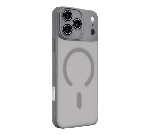 Apple iPhone 17 Pro Max Jota Lensli Magsafe Kapak - Titan Gri