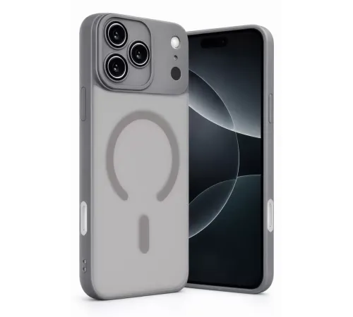 Apple iPhone 17 Pro Max Jota Lensli Magsafe Kapak - Titan Gri