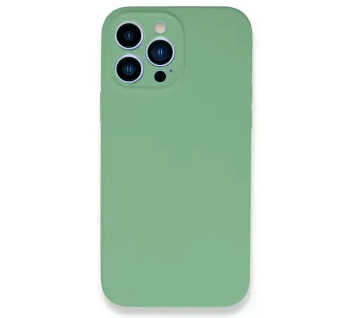 Apple iPhone 13 Pro Max Kılıf Lansman Legant Silikon - Yeşil