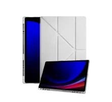 Samsung Galaxy Tab A11 Plus Kalemlikli Mars Tablet Kılıfı - Gri