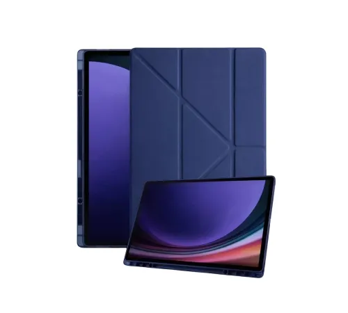Samsung Galaxy Tab A11 Plus Kalemlikli Mars Tablet Kılıfı - Lacivert