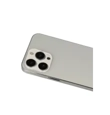 Apple iPhone 13 Pro Max Rainbow Kamera Lens Koruma Cam - Beyaz