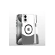 iPhone 16 Plus Carbon Puzzle Magsafe Kapak - Beyaz
