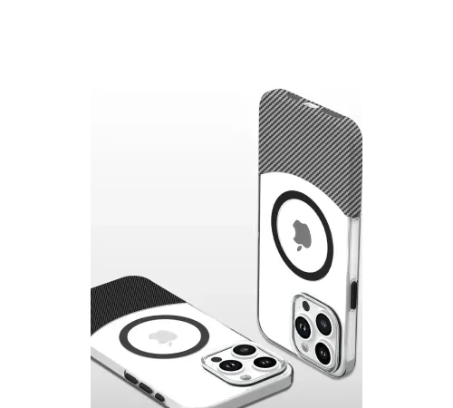 iPhone 16 Pro Carbon Puzzle Magsafe Kapak - Desert