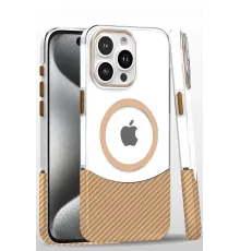 iPhone 16 Pro Carbon Puzzle Magsafe Kapak - Desert