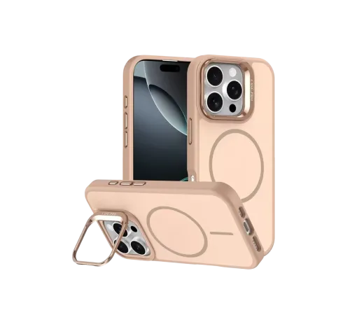 Apple iPhone 16 Pro Max Flexa Magsafe Kapak - Gold