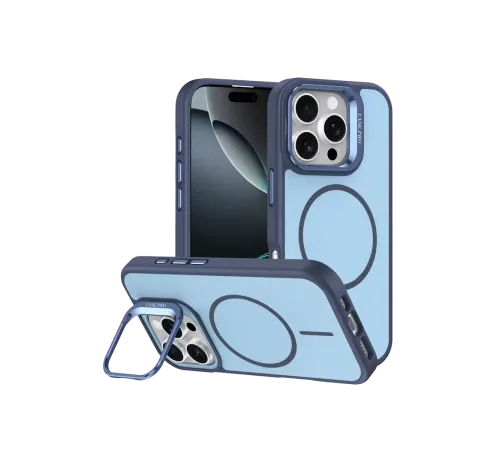 Apple iPhone 16 Pro Max Flexa Magsafe Kapak - Mavi