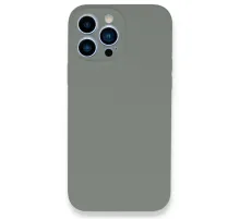 Apple iPhone 13 Pro Max Kılıf Lansman Legant Silikon - Gri