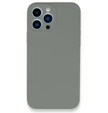 Apple iPhone 13 Pro Max Kılıf Lansman Legant Silikon - Gri