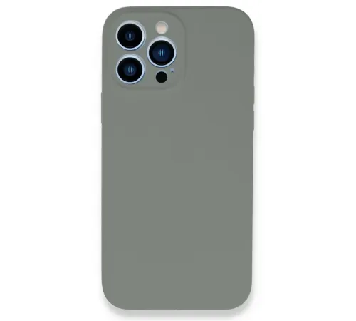 Apple iPhone 13 Pro Max Kılıf Lansman Legant Silikon - Gri