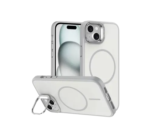 Apple iPhone 14 Flexa Magsafe Kapak - Beyaz