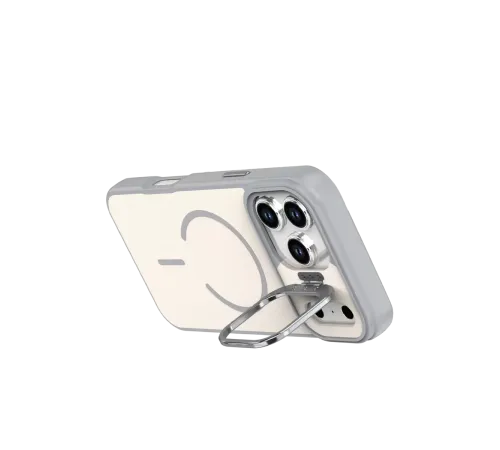 Apple iPhone 17 Pro Flexa Magsafe Kapak - Beyaz