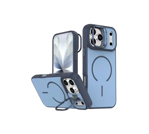 Apple iPhone 17 Pro Flexa Magsafe Kapak - Mavi