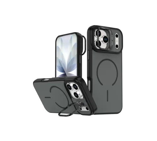Apple iPhone 17 Pro Flexa Magsafe Kapak - Siyah