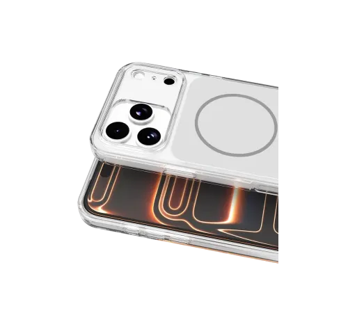 Apple iPhone 17 Pro Bruma Magsafe Kapak - Gümüş